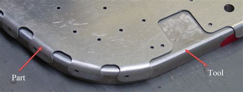 sheet metal curved flange